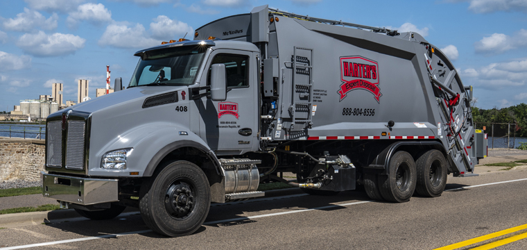 McNeilus Rear Loader Garbage Trucks | XC Extra Compaction